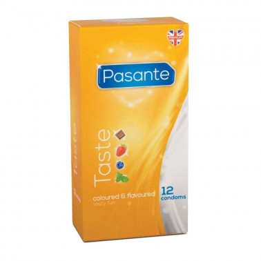 Condones Sabores y Colores 12 ud