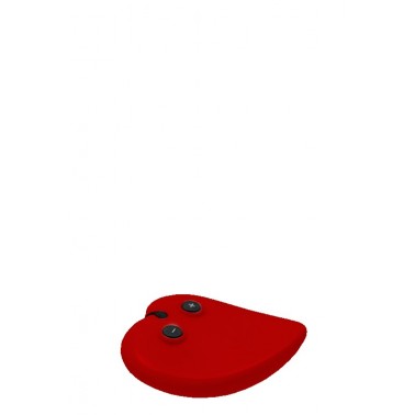 Masajeador Recargable Vibrador Lover´s Choice Rojo